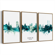 3-framed-canvas-brown-walnut