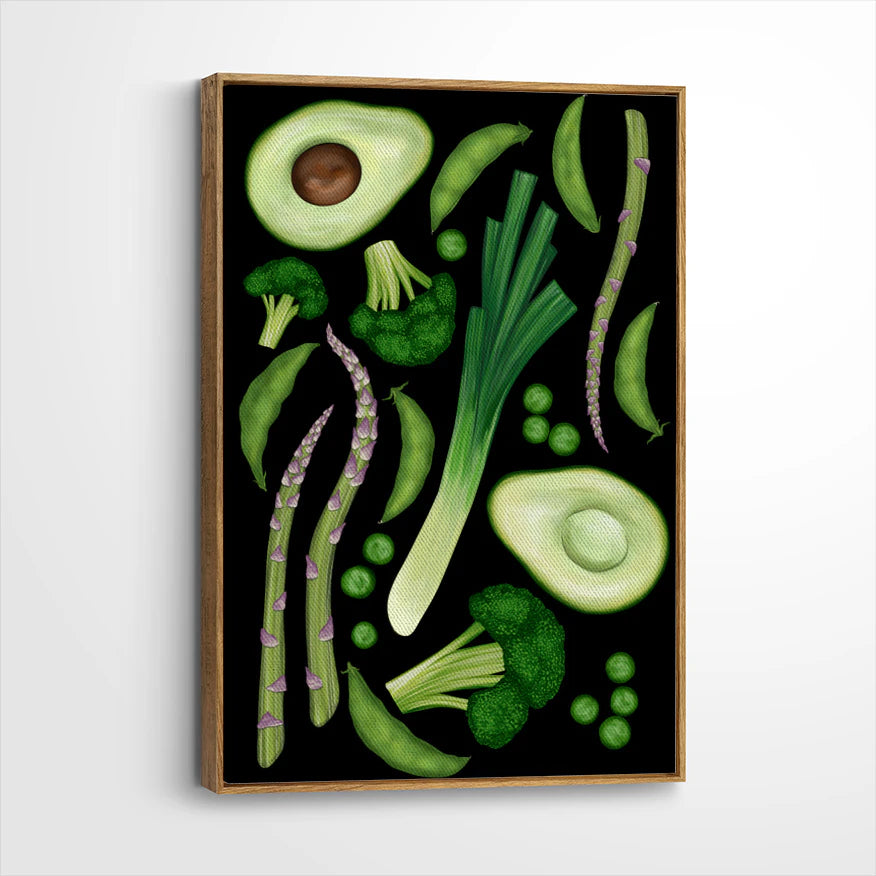 framed-canvas-brown-walnut