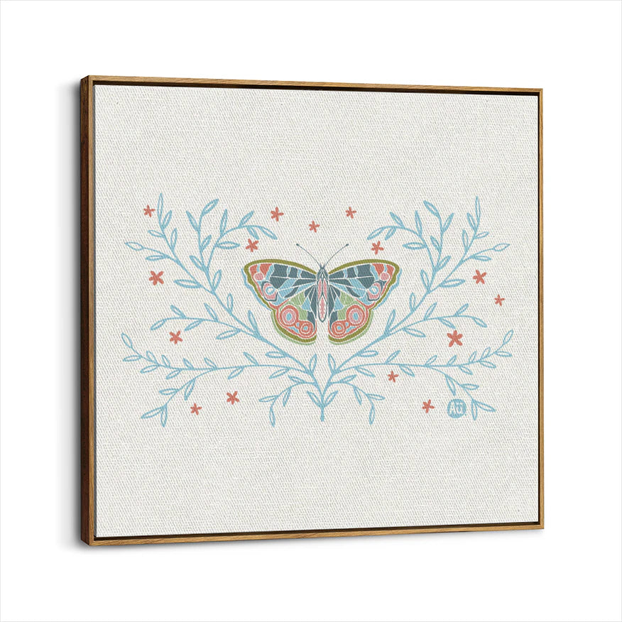 framed-canvas-brown-walnut