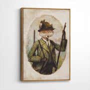 framed-canvas-brown-walnut