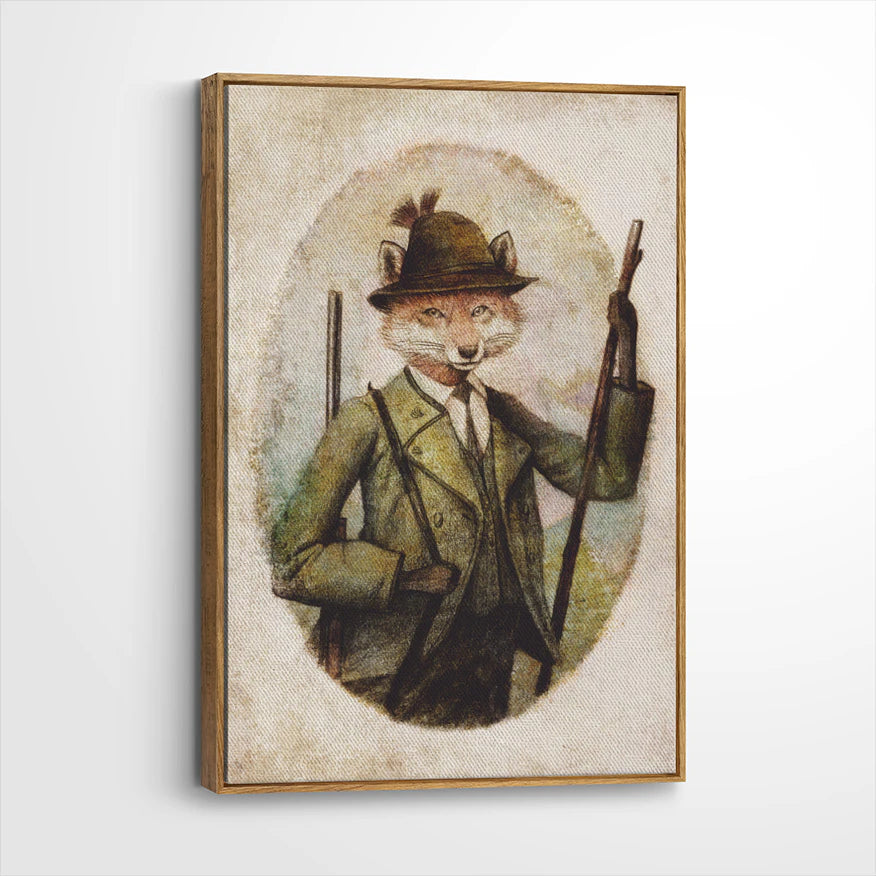 framed-canvas-brown-walnut