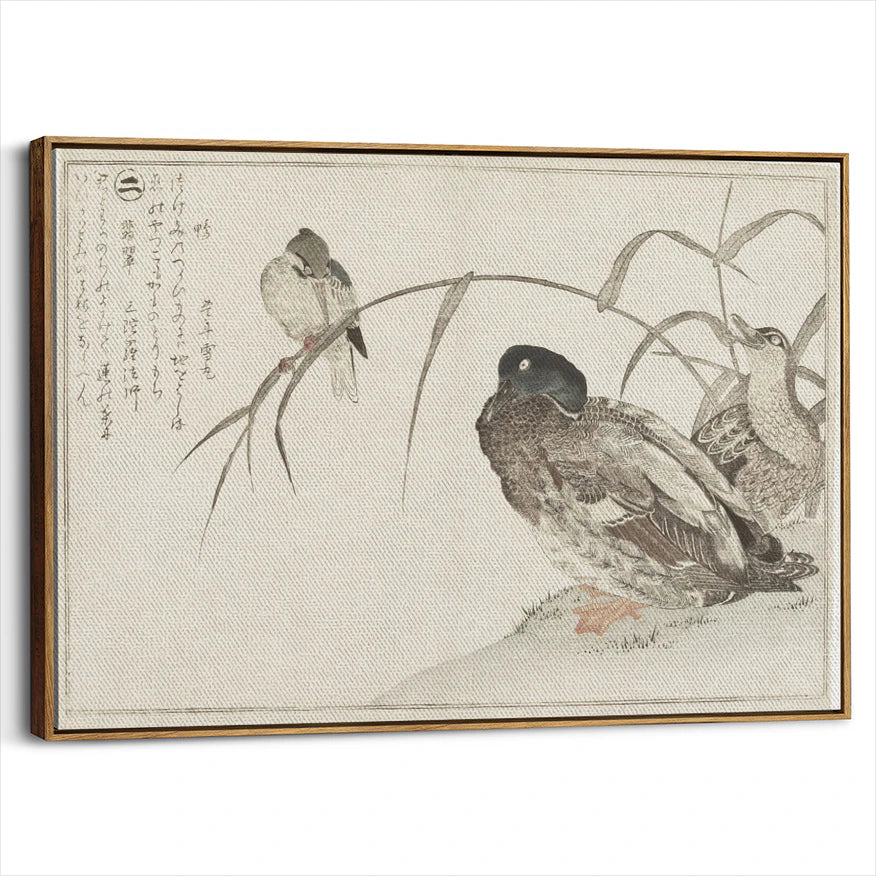 framed-canvas-brown-walnut
