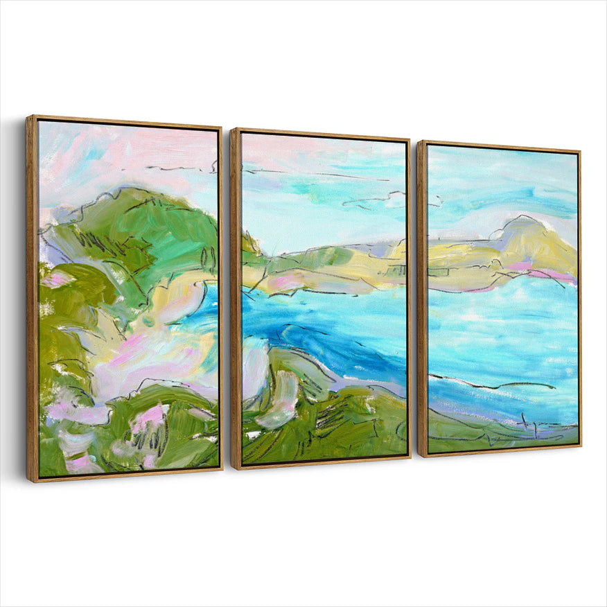 3-framed-canvas-brown-walnut