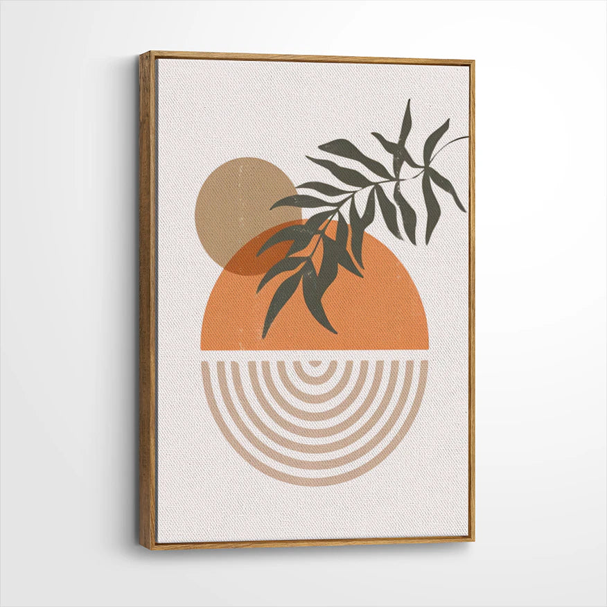 framed-canvas-brown-walnut