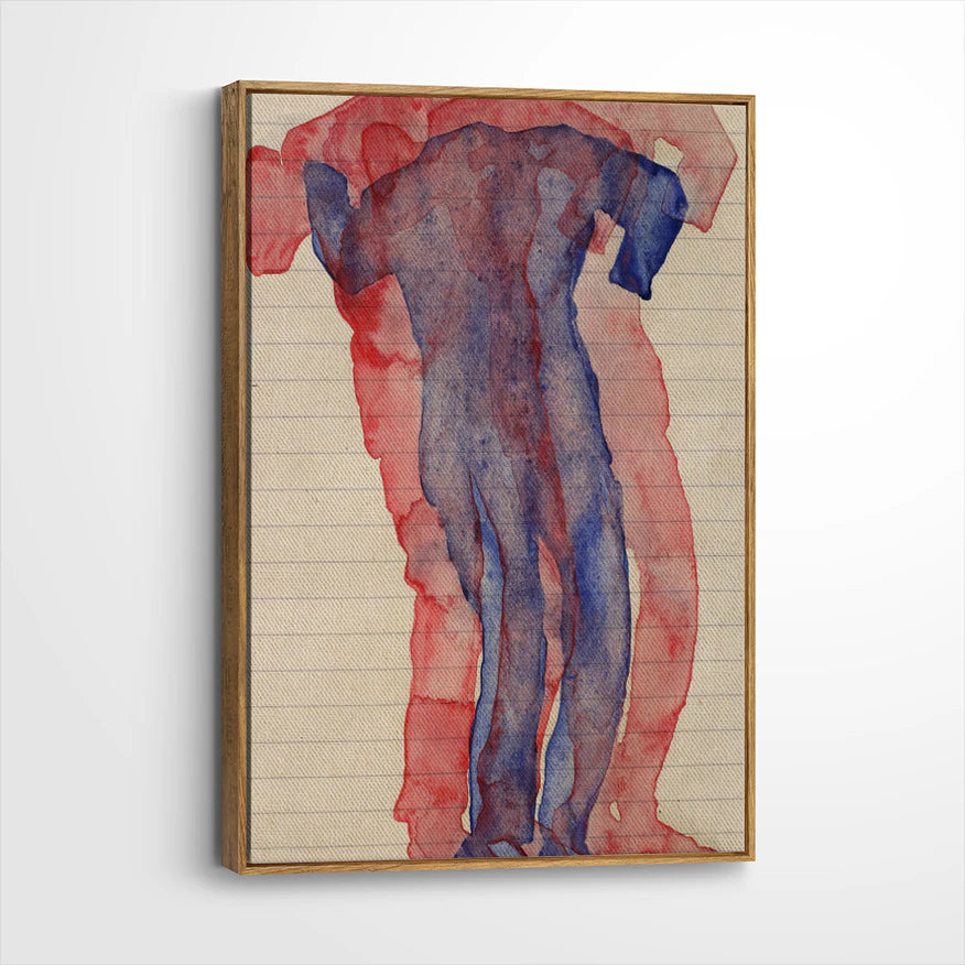 framed-canvas-brown-walnut