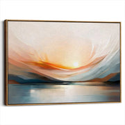 framed-canvas-brown-walnut