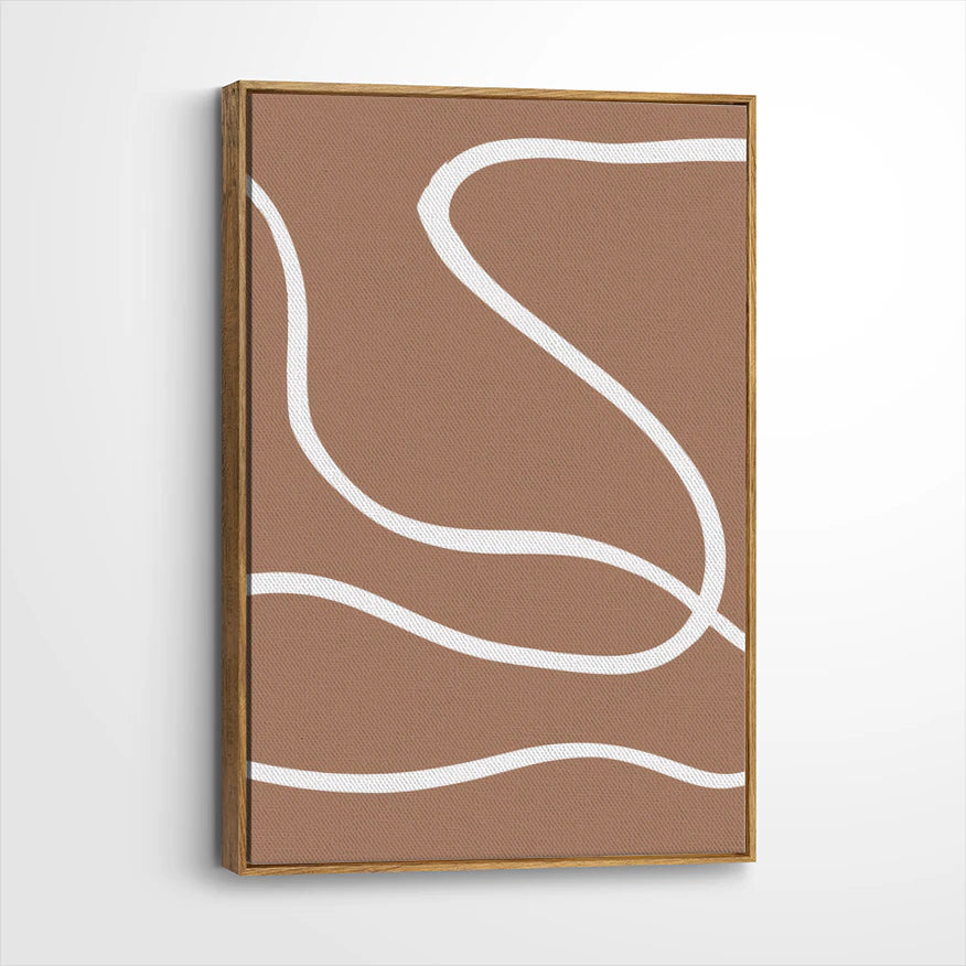 framed-canvas-brown-walnut