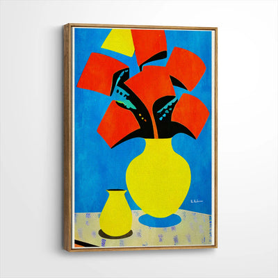framed-canvas-brown-walnut