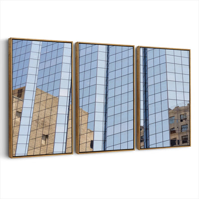 3-framed-canvas-brown-walnut