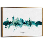 framed-canvas-brown-walnut