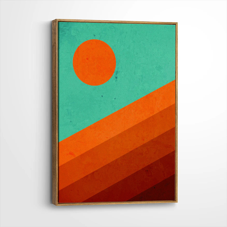 framed-canvas-brown-walnut