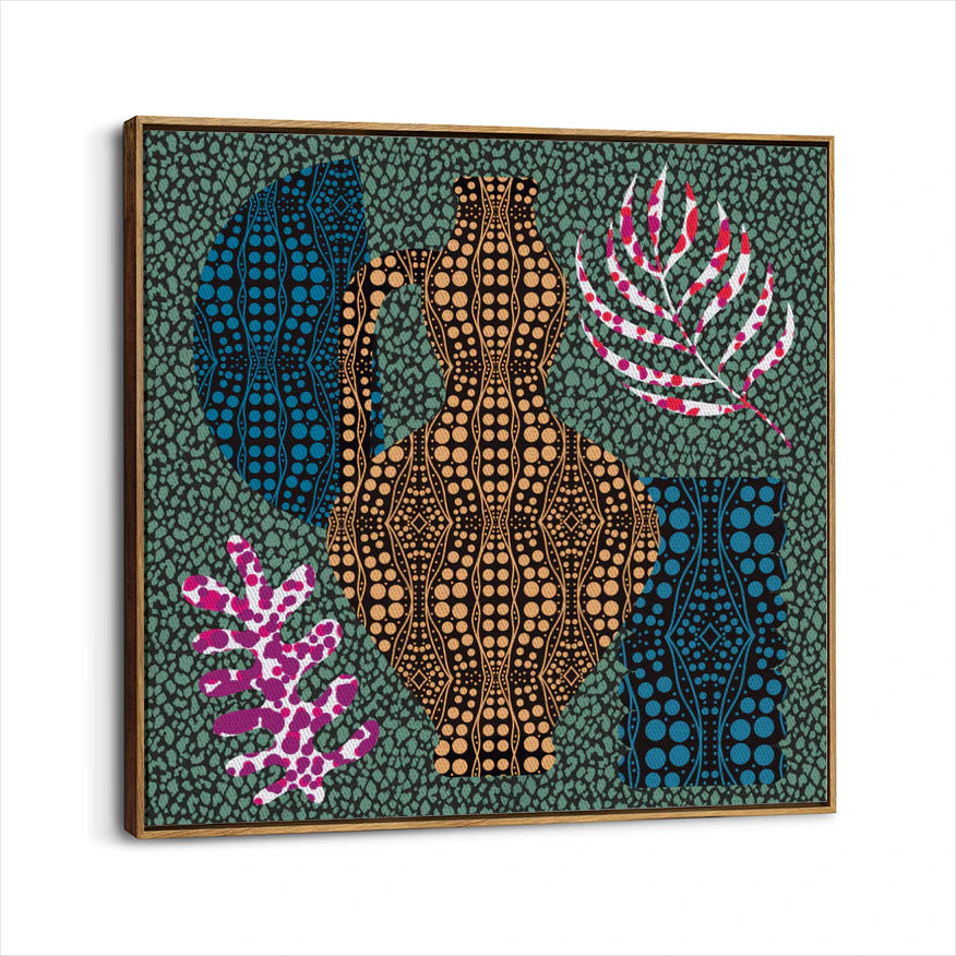 framed-canvas-brown-walnut