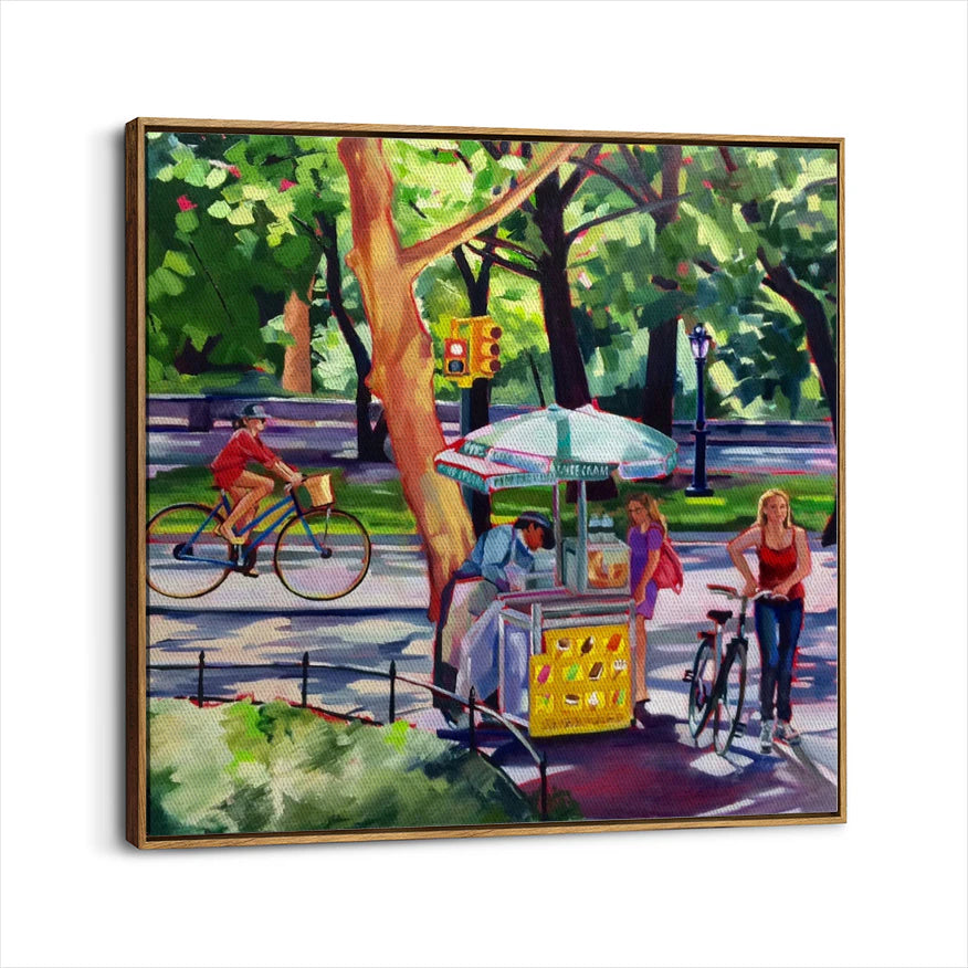 framed-canvas-brown-walnut
