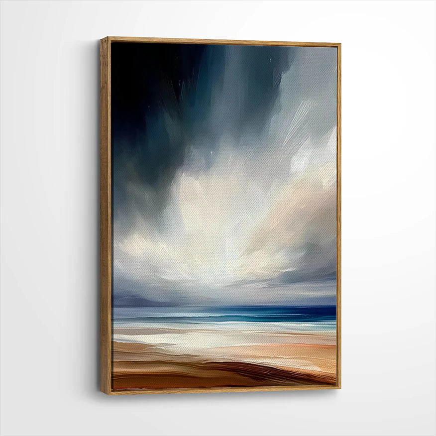 framed-canvas-brown-walnut