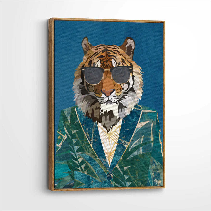 framed-canvas-brown-walnut