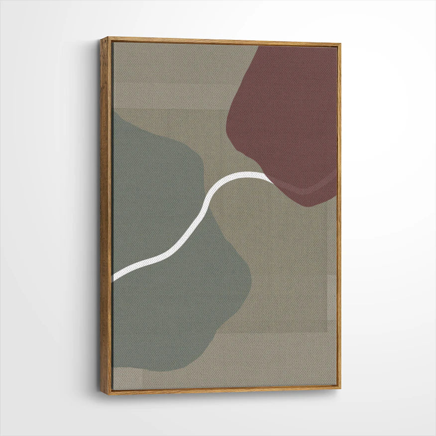 framed-canvas-brown-walnut