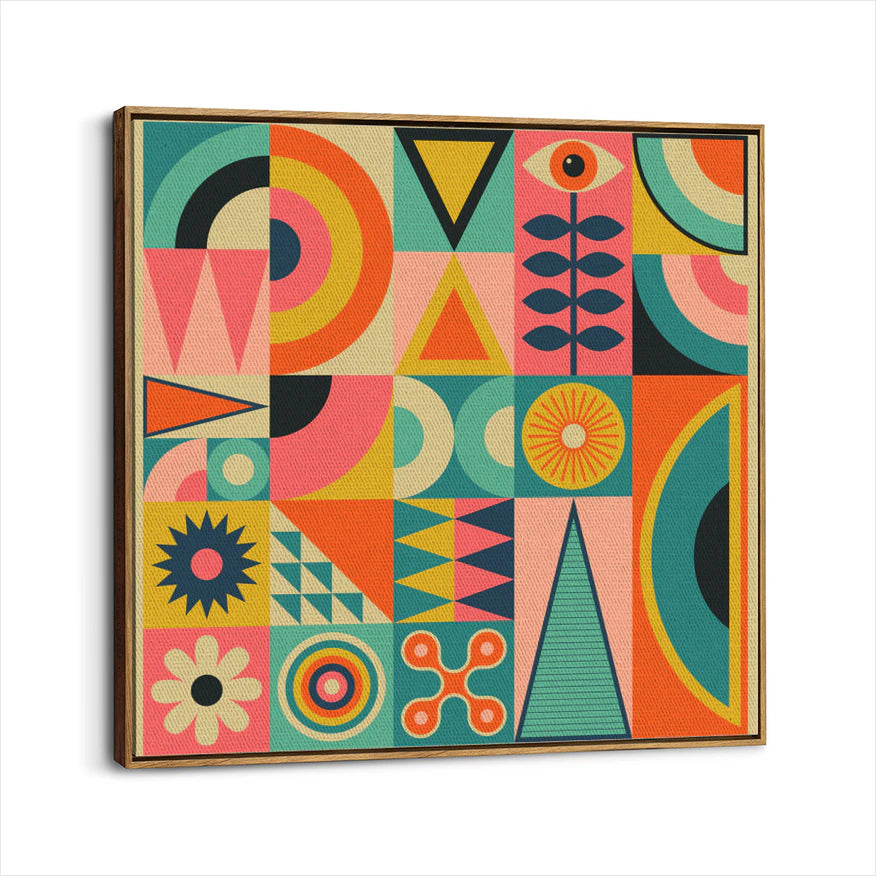 framed-canvas-brown-walnut