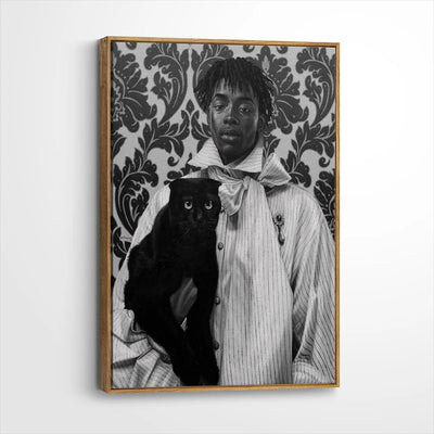 framed-canvas-brown-walnut
