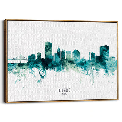 framed-canvas-brown-walnut
