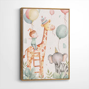 framed-canvas-brown-walnut