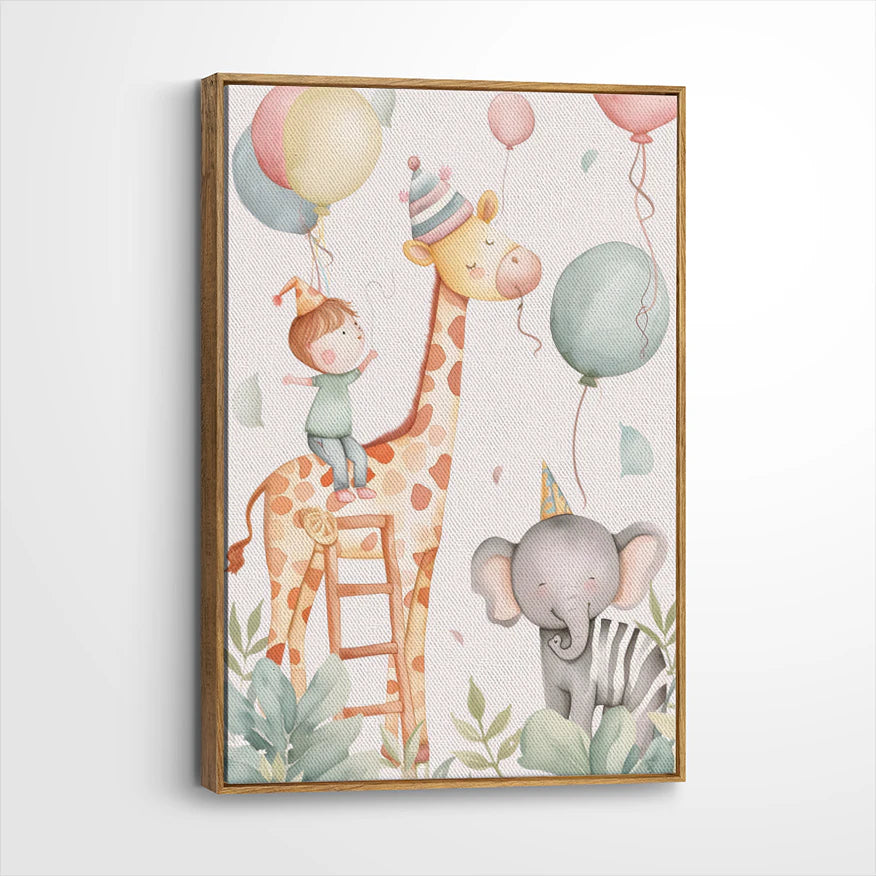 framed-canvas-brown-walnut
