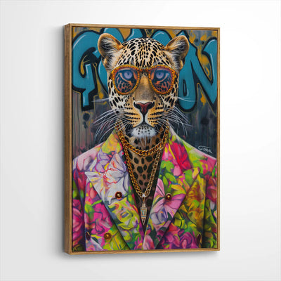 framed-canvas-brown-walnut