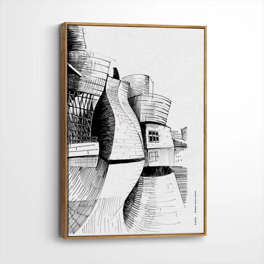 framed-canvas-brown-walnut