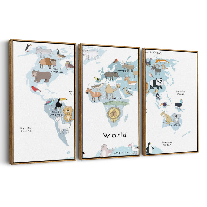 3-framed-canvas-brown-walnut