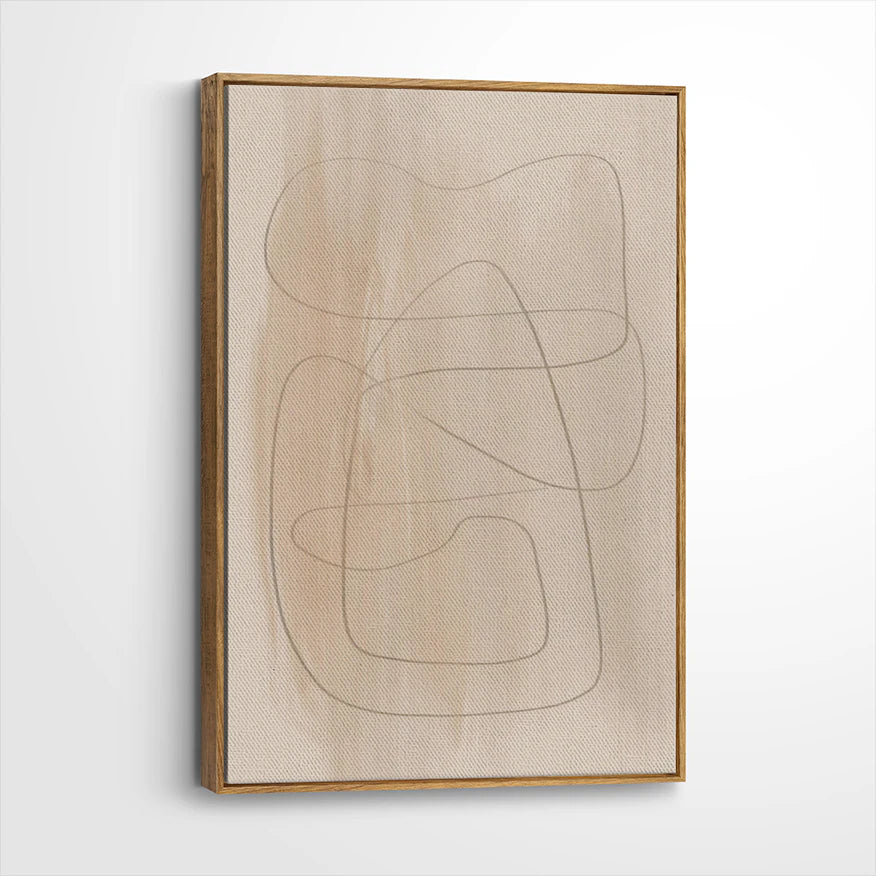 framed-canvas-brown-walnut