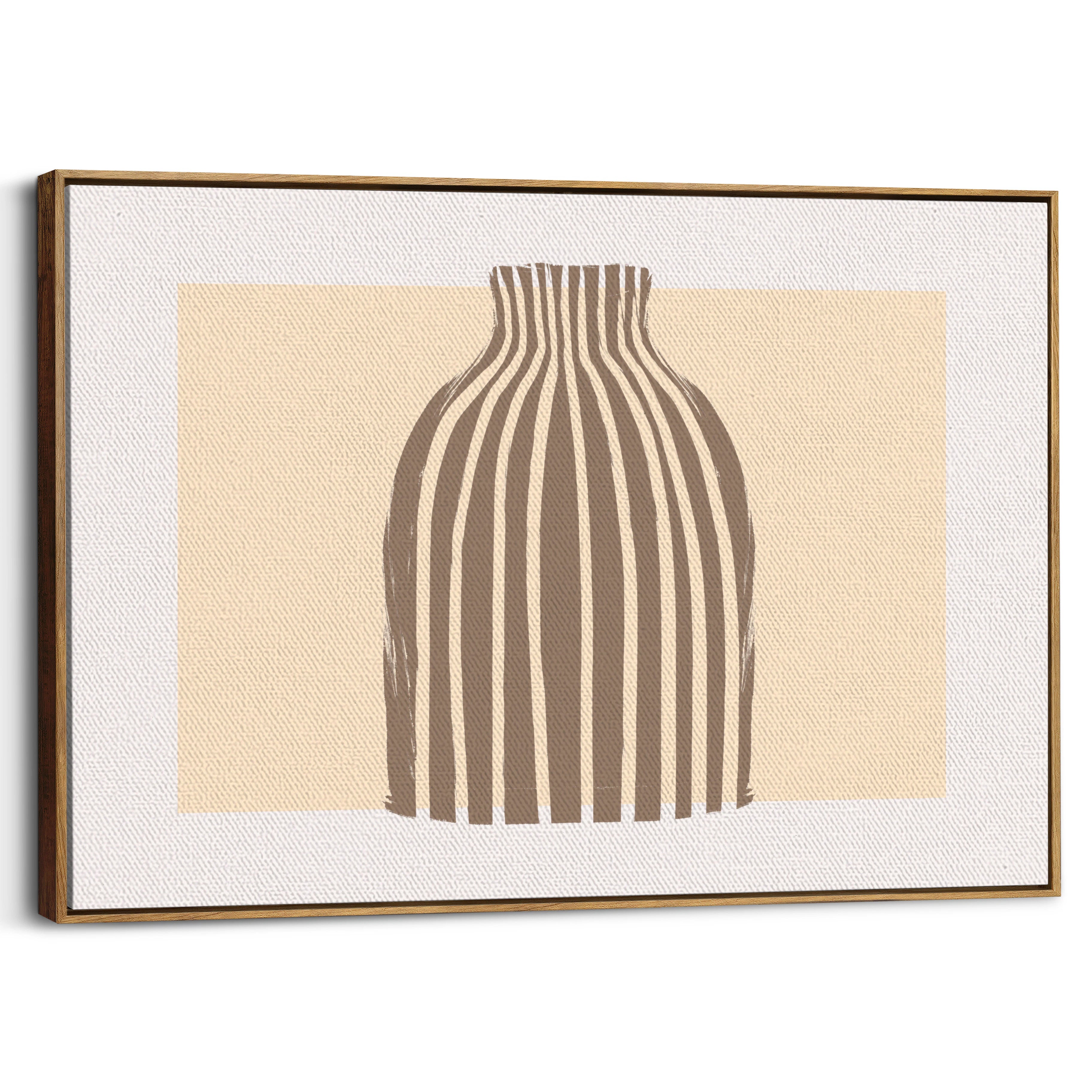 framed-canvas-brown-walnut