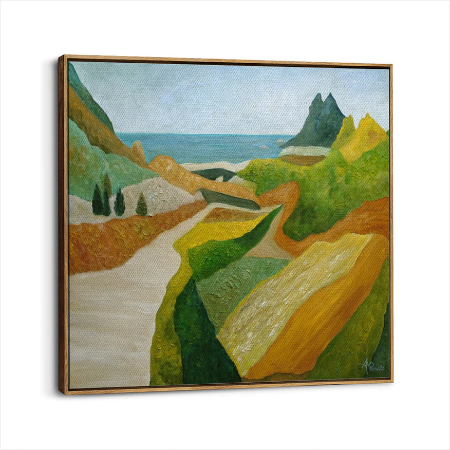 framed-canvas-brown-walnut