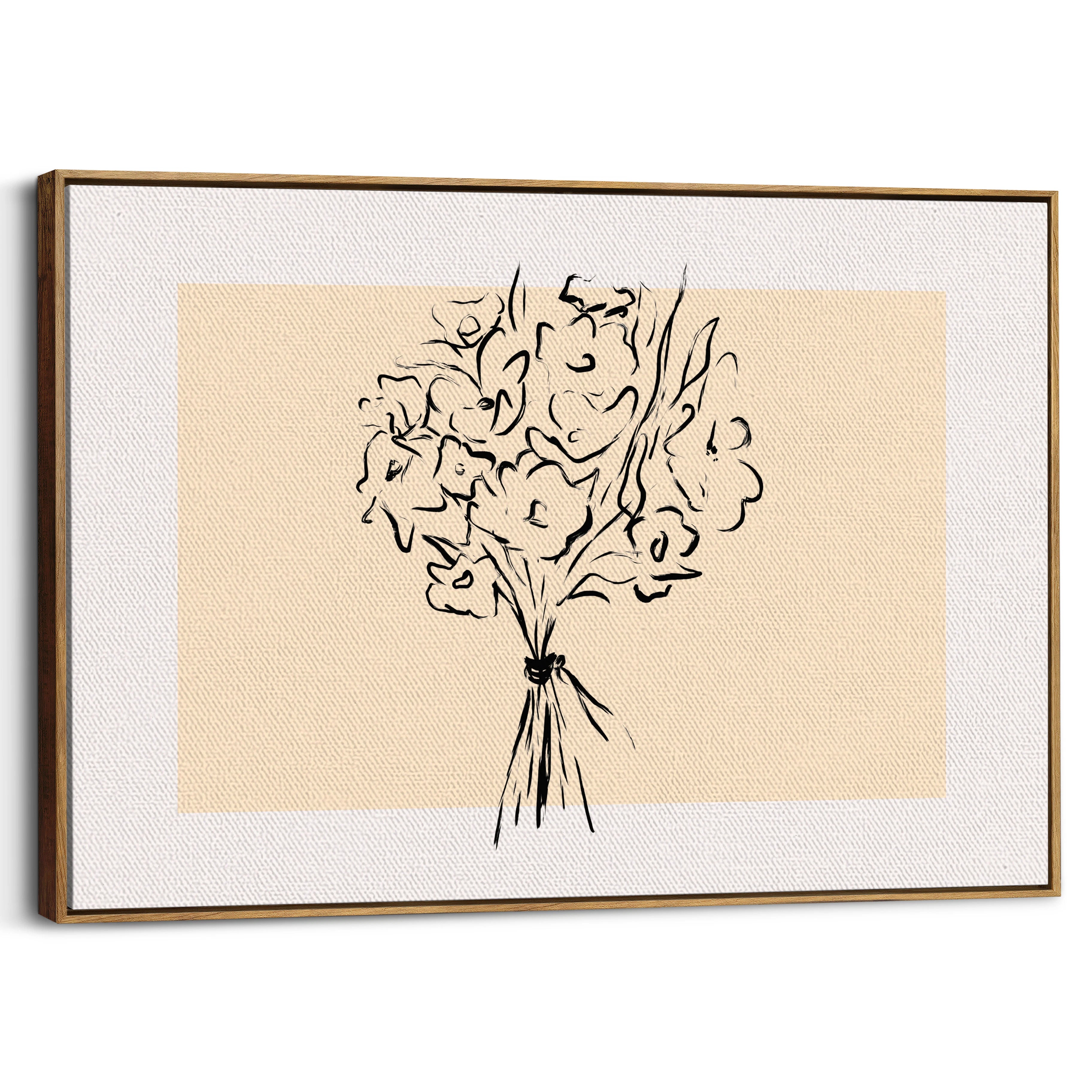 framed-canvas-brown-walnut