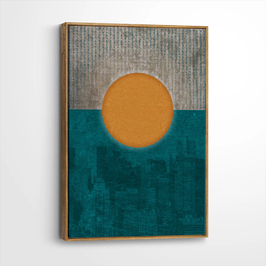 framed-canvas-brown-walnut