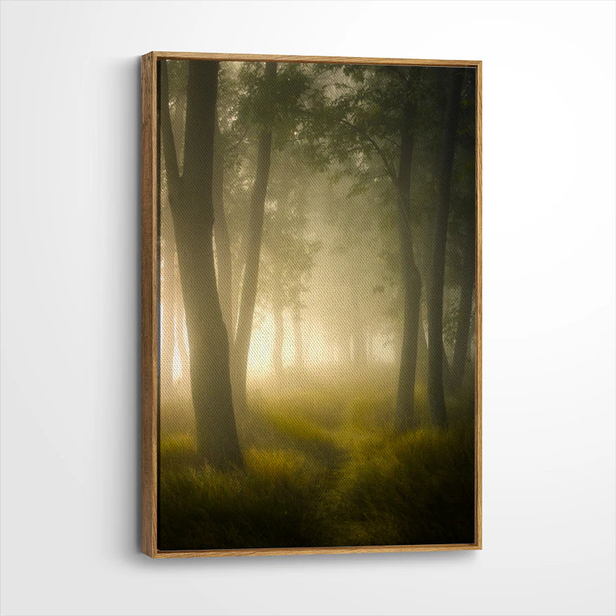 framed-canvas-brown-walnut
