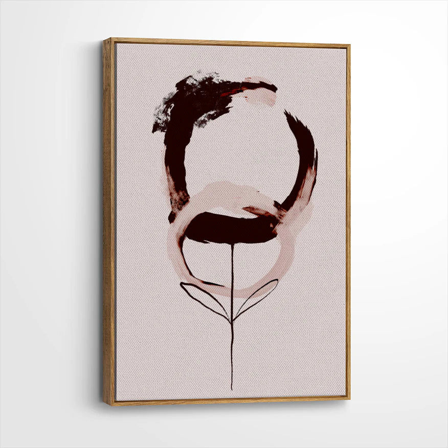 framed-canvas-brown-walnut