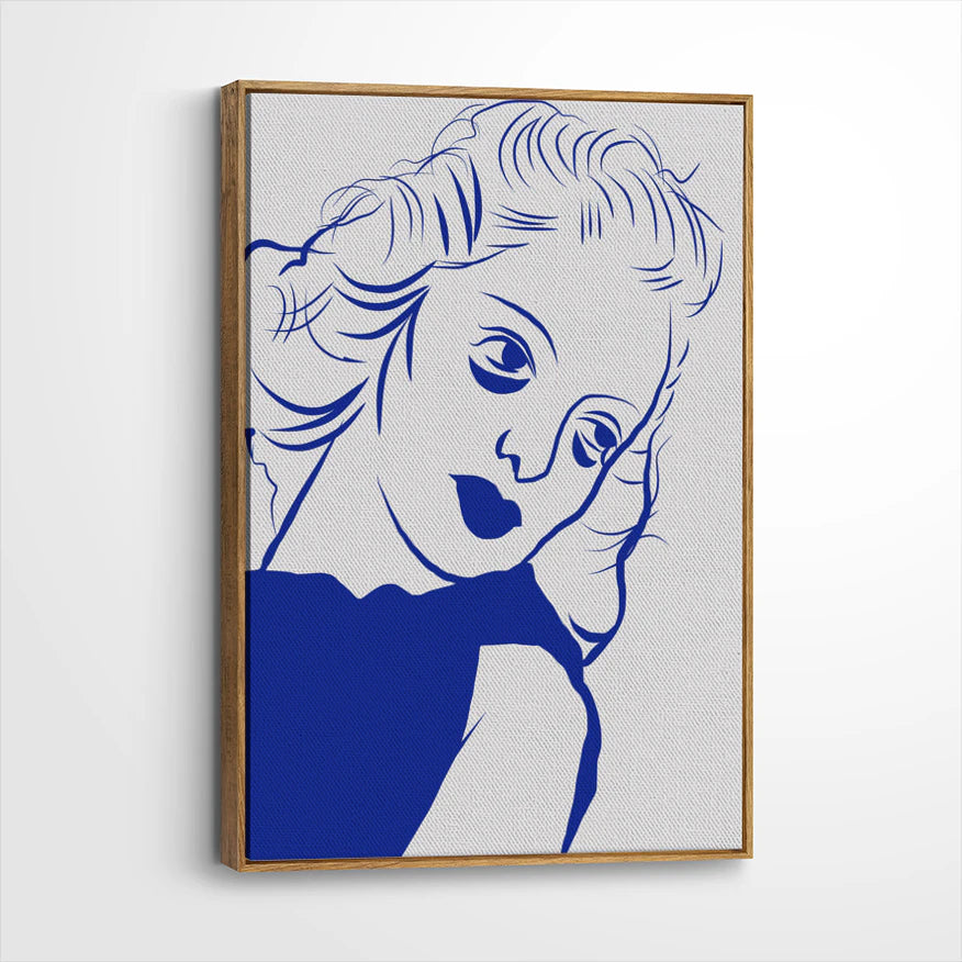 framed-canvas-brown-walnut