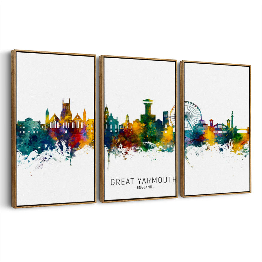 3-framed-canvas-brown-walnut