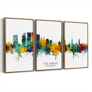 3-framed-canvas-brown-walnut