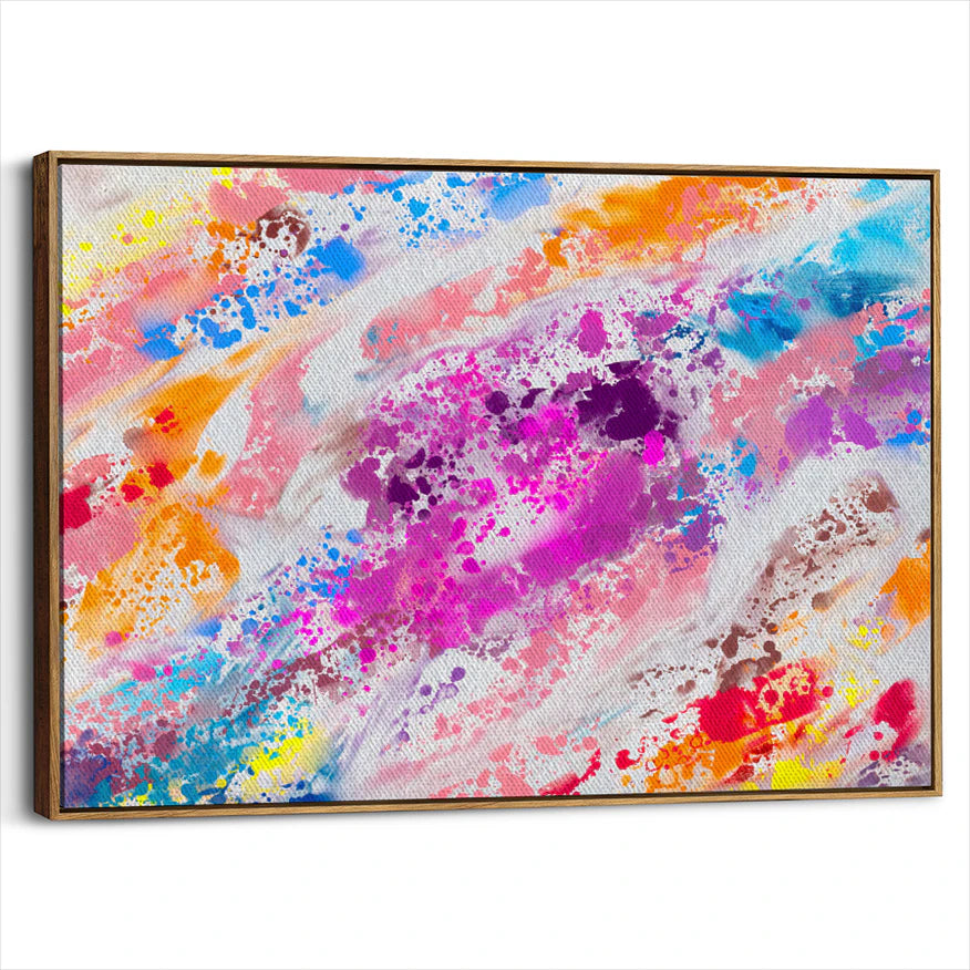 framed-canvas-brown-walnut