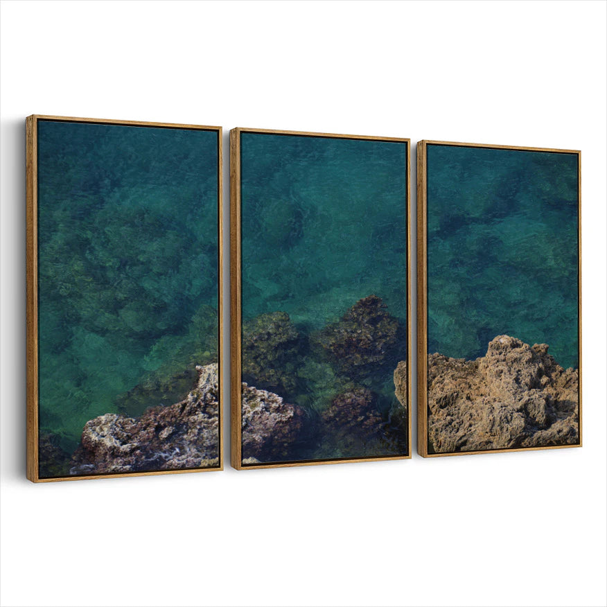 3-framed-canvas-brown-walnut