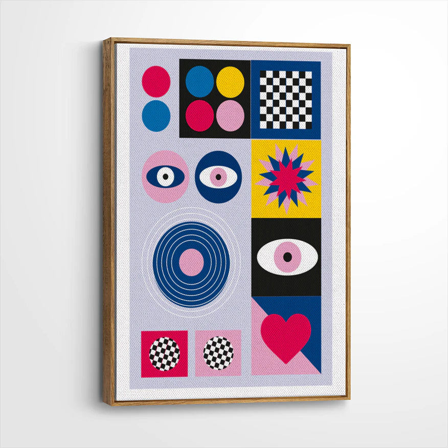 framed-canvas-brown-walnut