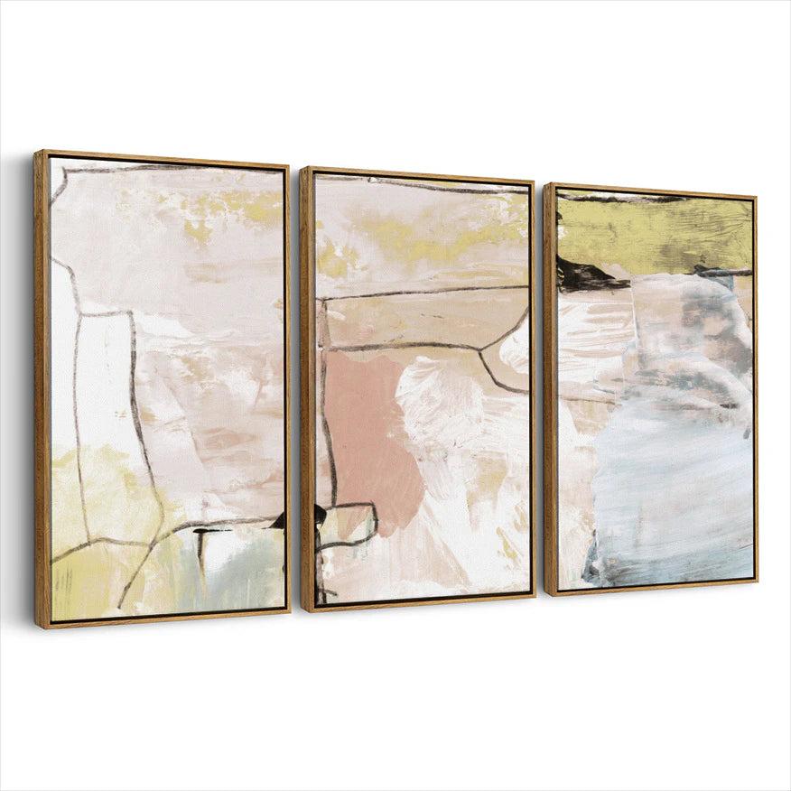 3-framed-canvas-brown-walnut