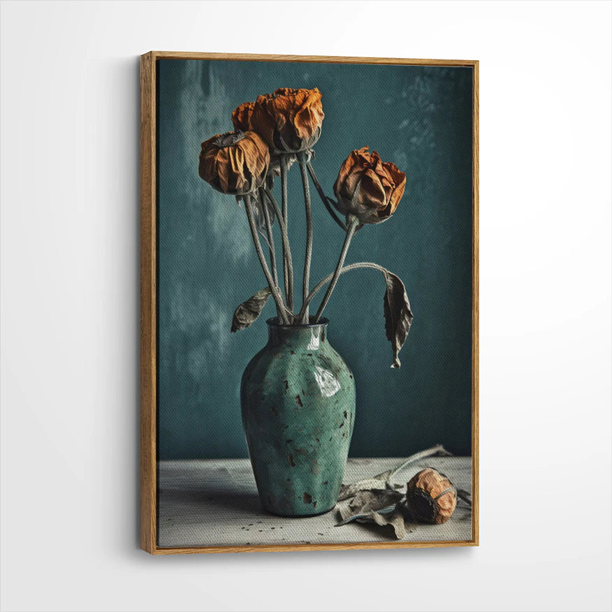 framed-canvas-brown-walnut