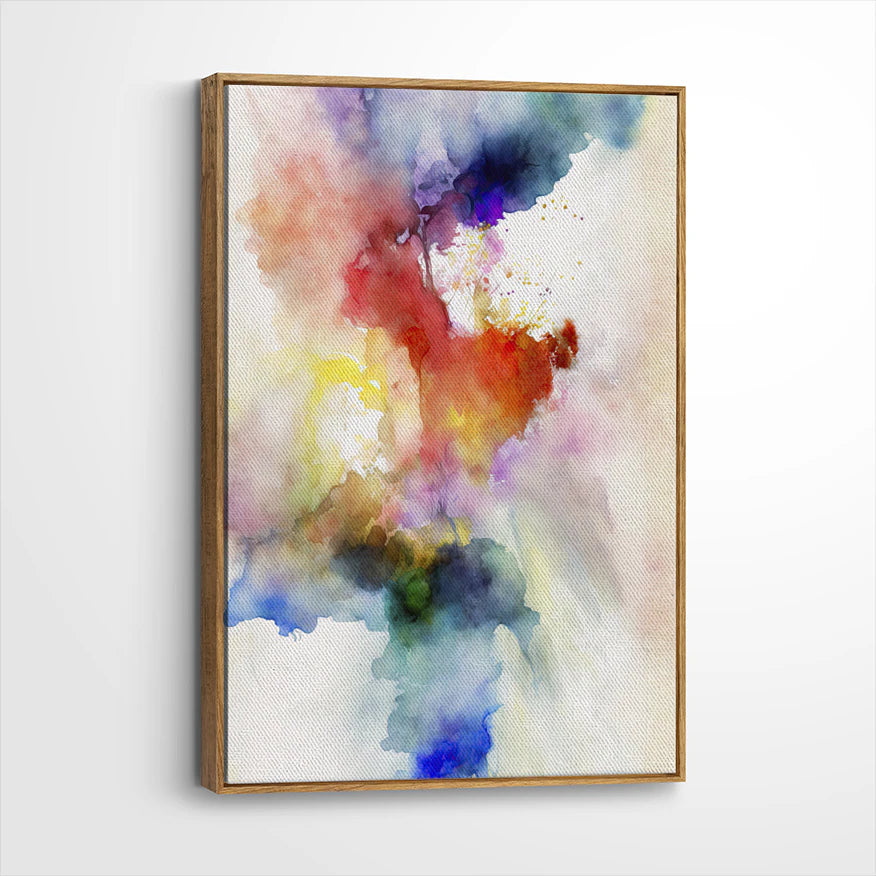 framed-canvas-brown-walnut