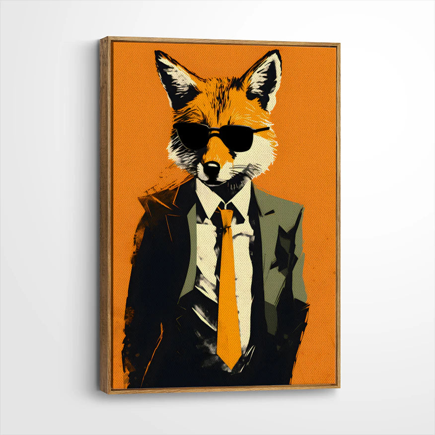 framed-canvas-brown-walnut