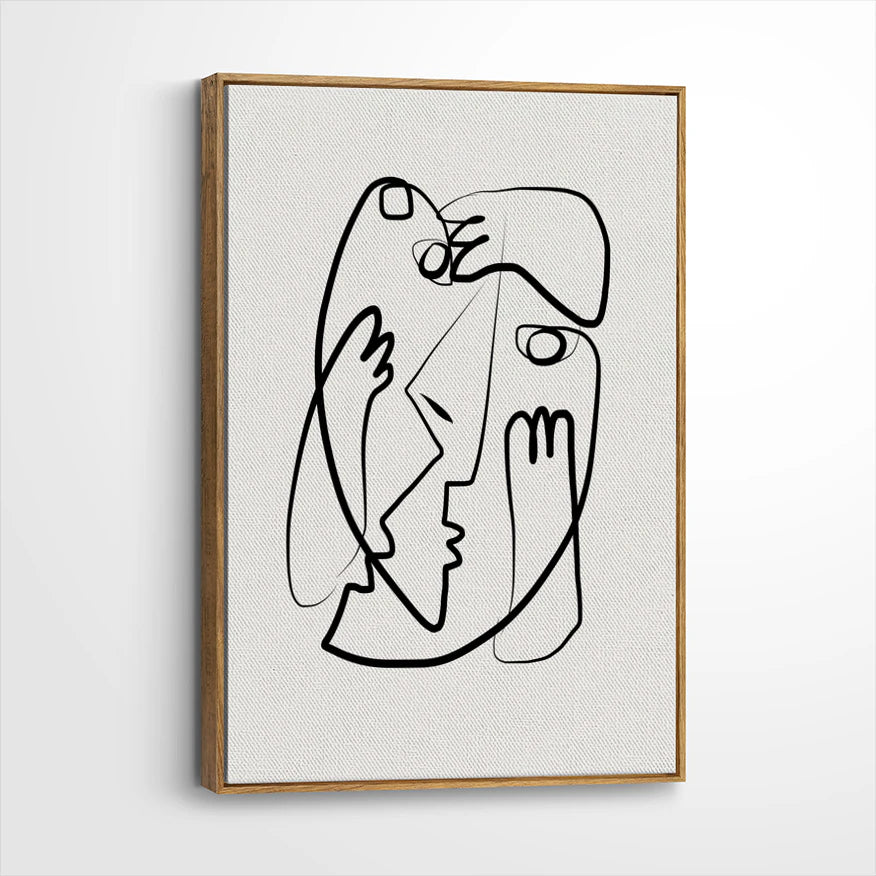 framed-canvas-brown-walnut