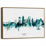 framed-canvas-brown-walnut