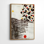 framed-canvas-brown-walnut