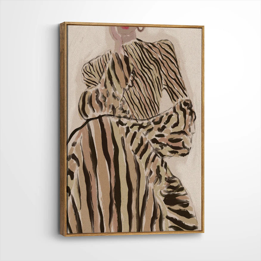 framed-canvas-brown-walnut