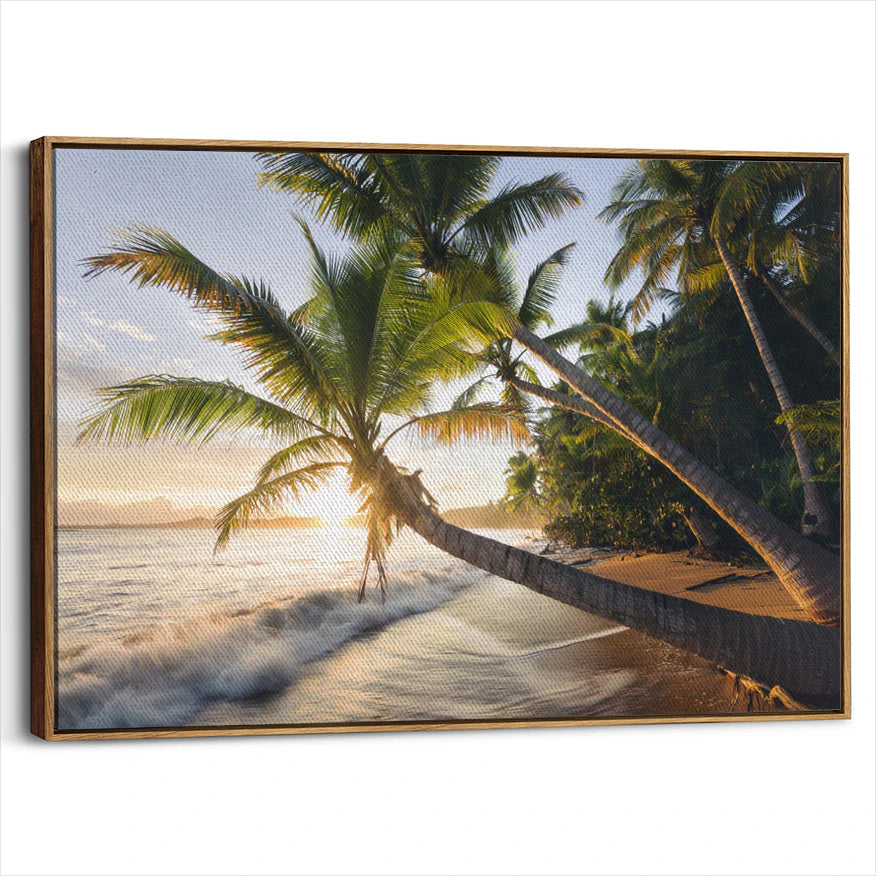 framed-canvas-brown-walnut
